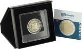 2025 2 Euros Commemo. 2025 - 500 Years of Estonian Literature - with boxed set in square capsule UNC ( non circulé)