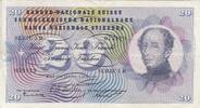 Switzerland 20 francs 20 Francs - Guillaume-Henri Dufour - Silver thistle - 07-07-1955 - Serial 5B -
