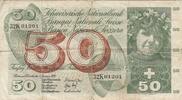 Switzerland 50 francs 50 Francs - Apple Harvesting Scene - 05-01-1970 - Serial 32K -