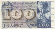 Switzerland 100 francs 100 Francs - Child St Martin - 04-10-1957 - Serial 20K -