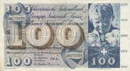 Switzerland 100 francs 100 Francs - Child St Martin - 21-02-1965 - Serial 48J -