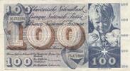 Switzerland 100 francs 100 Francs - Child St Martin - 10-02-1971 - Serial 76J -