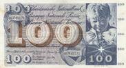 Switzerland 100 francs 100 Francs - Child St Martin - 24-02-1972 - Serial 86W -
