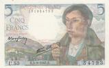 France 5 francs 5 Francs - Shepherd - 05-08-1943 - Serial U.53 -