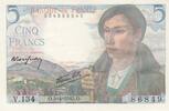 France 5 francs 5 Francs - Shepherd - 05-04-1945 - Serial V.134 -