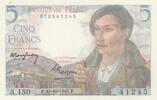 France 5 francs 5 Francs - Shepherd - 30-10-1947 - Serial A.150 -