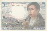 France 5 francs 5 Francs - Shepherd - 30-10-1947 - Serial A.153 -