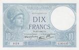France 10 francs 10 Francs - Minerva - 02-01-1941 - Serial G.83137 -