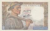 France 10 francs 10 Francs - Minor - 13-01-1944 - Serial U.68 -