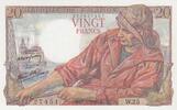 France 20 francs 20 Francs - Fisher - 21-05-1942 - Serial W.25 -