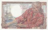 France 20 francs 20 Francs - Fisher - 24-09-1942 - Serial A.42 -