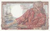 France 20 francs 20 Francs - Fisher - 24-09-1942 - Serial A.42 -