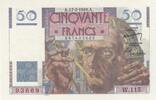 France 50 francs 50 Francs - Le Verrier - 17-02-1949 - Serial W.115 -
