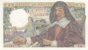 France 100 francs 100 Francs - Descartes - 15-05-1942 - Serial F.2 -