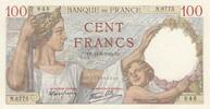 France 100 francs 100 Francs - Sully - 14-03-1940 - Serial N.8775 -
