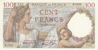 France 100 francs 100 Francs - Sully - 04-04-1940 - Serial M.9455 -