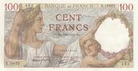France 100 francs 100 Francs - Sully - 13-03-1941 - Serial E.19852 -