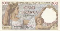 France 100 francs 100 Francs - Sully - 29-01-1942 - Serial U.28038 -