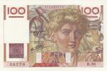 France 100 francs 100 Francs - Young farmer - 05-09-1946 - Serial R.95 -