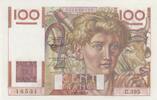 France 100 francs 100 Francs - Young Farmer - 06-09-1951 - Serial U.395 -