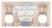 France 1000 francs 1000 Francs Ceres and Mercury - 27-05-1927 - Serial Y.2916 -