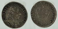 Denmark 1 mark 1 Silver Mark - Christian V - 1693 -