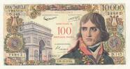 France 100 nf sur 10000 francs 100 NF / 10000 Francs - Bonaparte - 30-10-1958 - Serial D.145 -