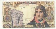 France 100 nf 100 NF - Bonaparte - 04-02-1960 - Serial M.51 -