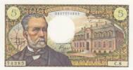 France 5 francs 5 Francs - Pasteur - 05-05-1966 - Serial C.8 -