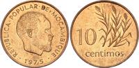 Mozambique 10 centimos 10 Centimos President Samora Machel - 1975 -