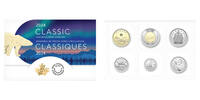 Canada dollars Set of 6 UNC Coins - 2024 -
