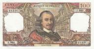 France 100 franc 100 Francs - Corneille -05-08-1976 - Serial J.980 -