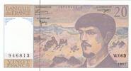 France 20 francs 20 Francs - Debussy - 1997 - Serial W.063 -