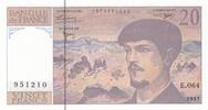 France 20 francs 20 Francs - Debussy - 1997 - Serial E.064 -