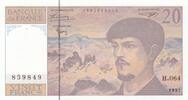 France 20 francs 20 Francs - Debussy - 1997 - Serial H.064 -