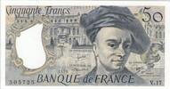 France 50 francs 50 Francs - Quentin de la Tour - 1979 - Serial V.17 -