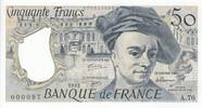 France 50 francs 50 Francs - Quentin de la Tour - 1992 - Série A.70 - Small number -