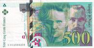 France 500 francs 500 Francs - Pierre et Marie Curie - 1994 - Error note -