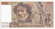 France 100 francs 100 Francs - Delacroix - 1993 - Serial K.234 -