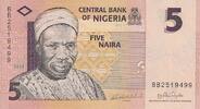 Nigeria  5 Naira - Alhaji Sir Abubakar Tafawa Salewa - Dancers - 2006 UNC