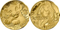 France 5 euros Simba - 30 years of The Lion King - 5 Euros Gold 2024 -