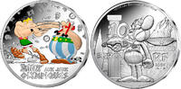 French Mint 10 euros Boxing - Asterix at the Olympic Games - 10 Euros Silver Colour BE 2024 -
