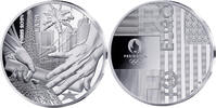 France 10 euros Handover TOKYO PARIS - Olympic Games PARIS 2024 - 10 Euros SILVER BE 2021 -