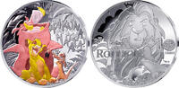 French Mint 10 euros Hakuna Matata - 30 years of the Lion King - 10 Euros Silver Colour BE 2024 (MDP) -