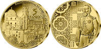 French Mint 5 euros PALACIO DA PENA - Unesco Series - 5 Euro Gold BE 2023 -