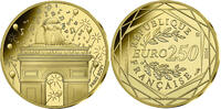 French Mint 250 euros Arc de Triomphe - 250 Euros Or 2024 (MDP) - France hosts the Games - Mascottes Paris 2024 -