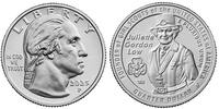 USA 1/4 dollar 1/4 Dollar - Washington Quarter - Juliette Gordon Low - P Philadelphie - 2025 -