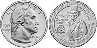 USA  1/4 Dollar - Washington Quarter - Juliette Gordon Low - D Denver - 2025 AU