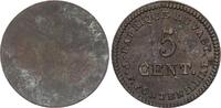 France 1830 5 Centimes Fabrique du Vast - Essai VF+