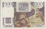 France 500 francs 500 Francs - Chateaubriand - 04-09-1952 - Serial F.116 -